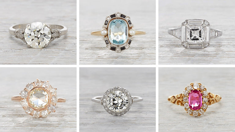 Top 6 Vintage Engagement Rings of 2015 - Erstwhile Jewelry