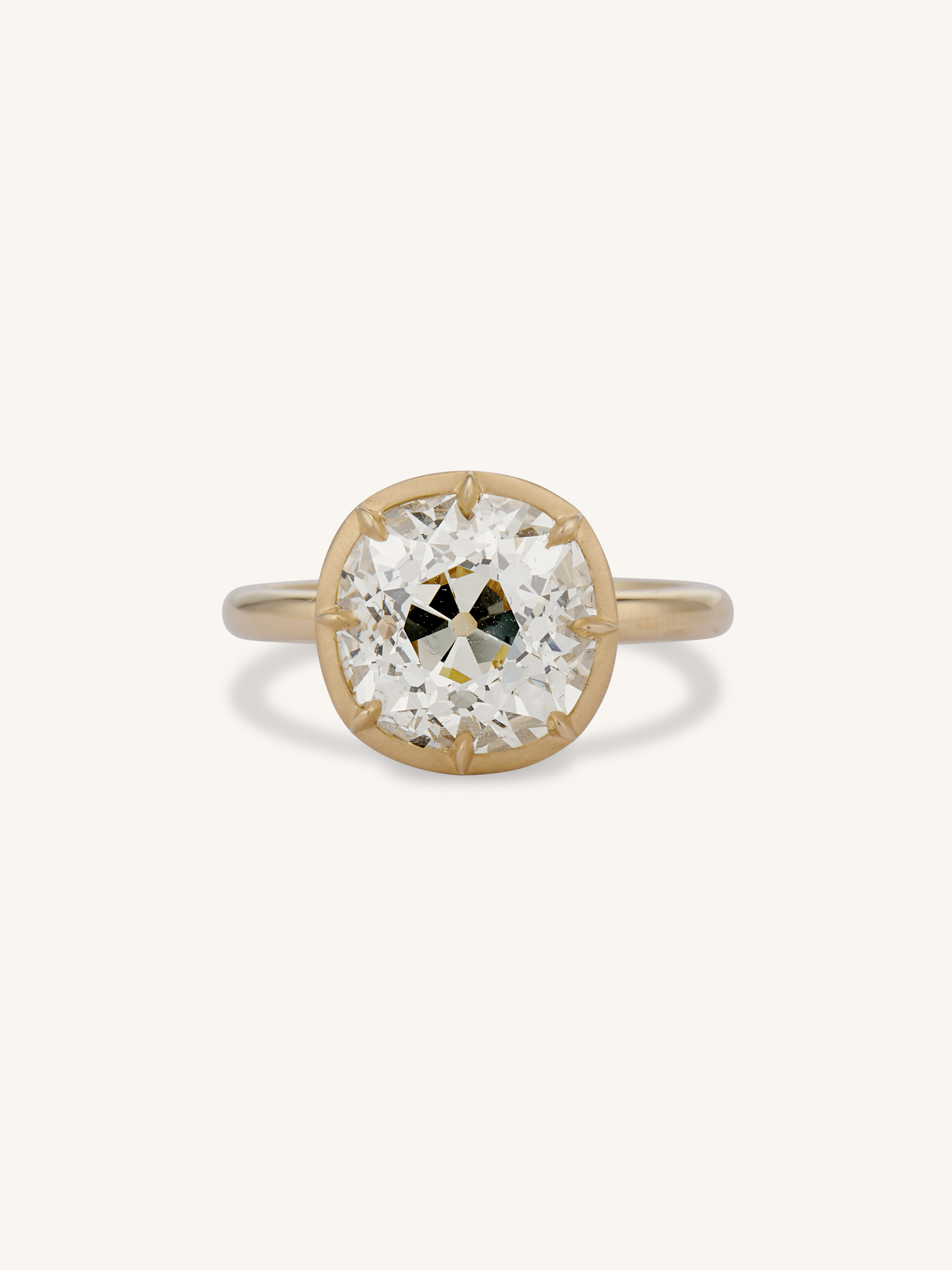 4.42ct Old Mine Cut Diamond 