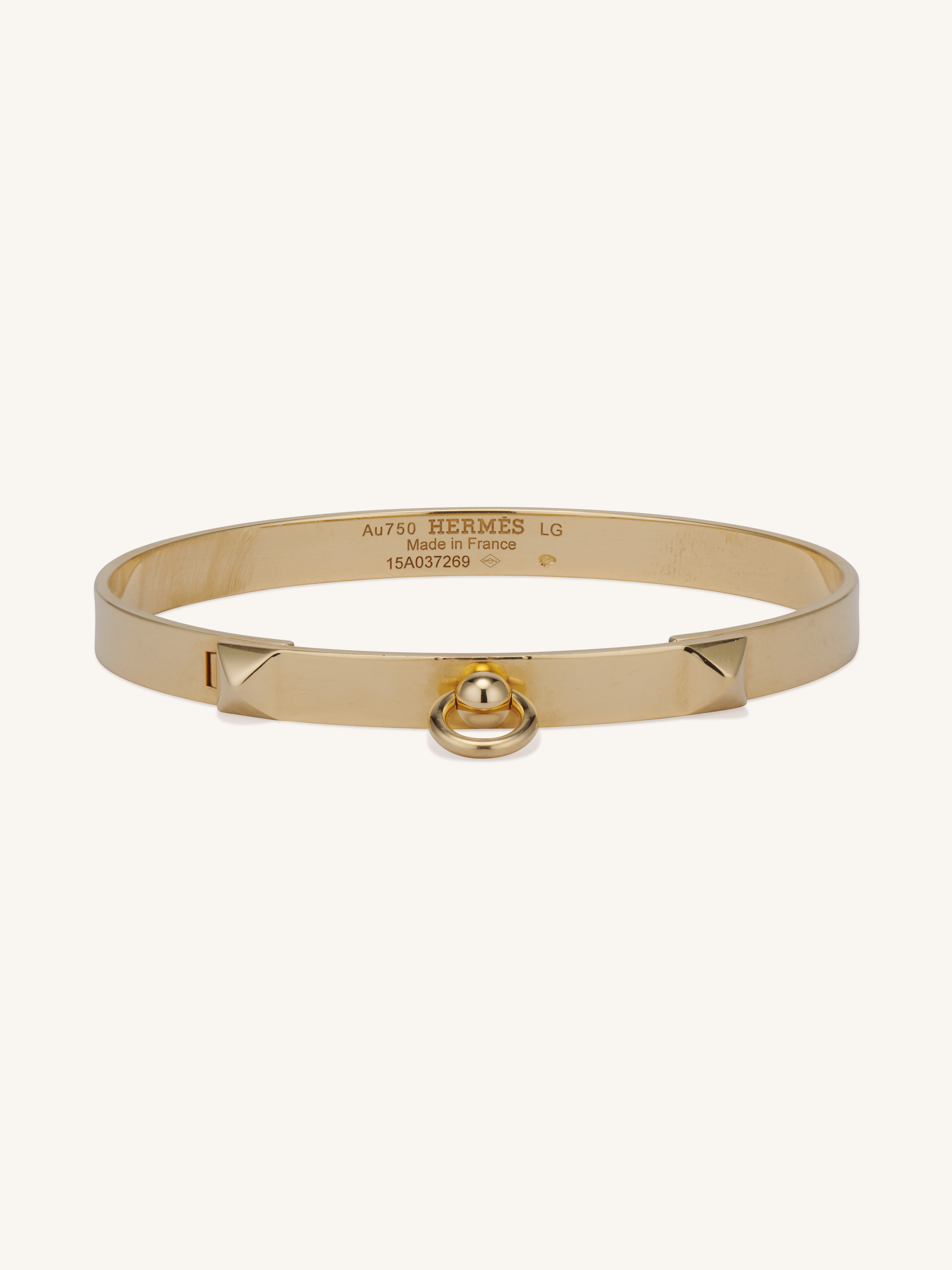 Hermés Collier de Chien Bangle Bracelet, France – Erstwhile display picture 1