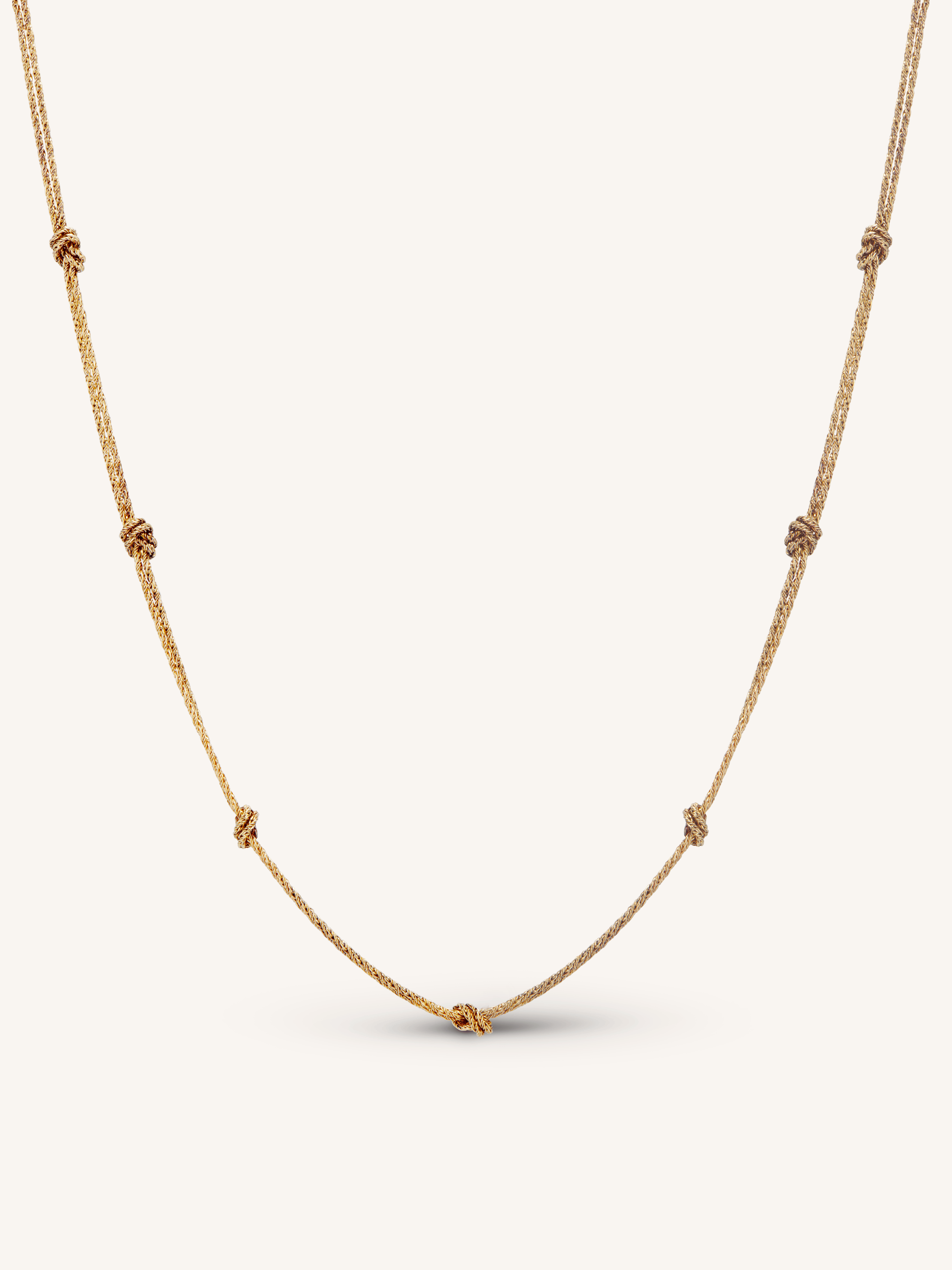Tiffany & Co. Knotted Double Gold Vintage Chain, Germany – Erstwhile