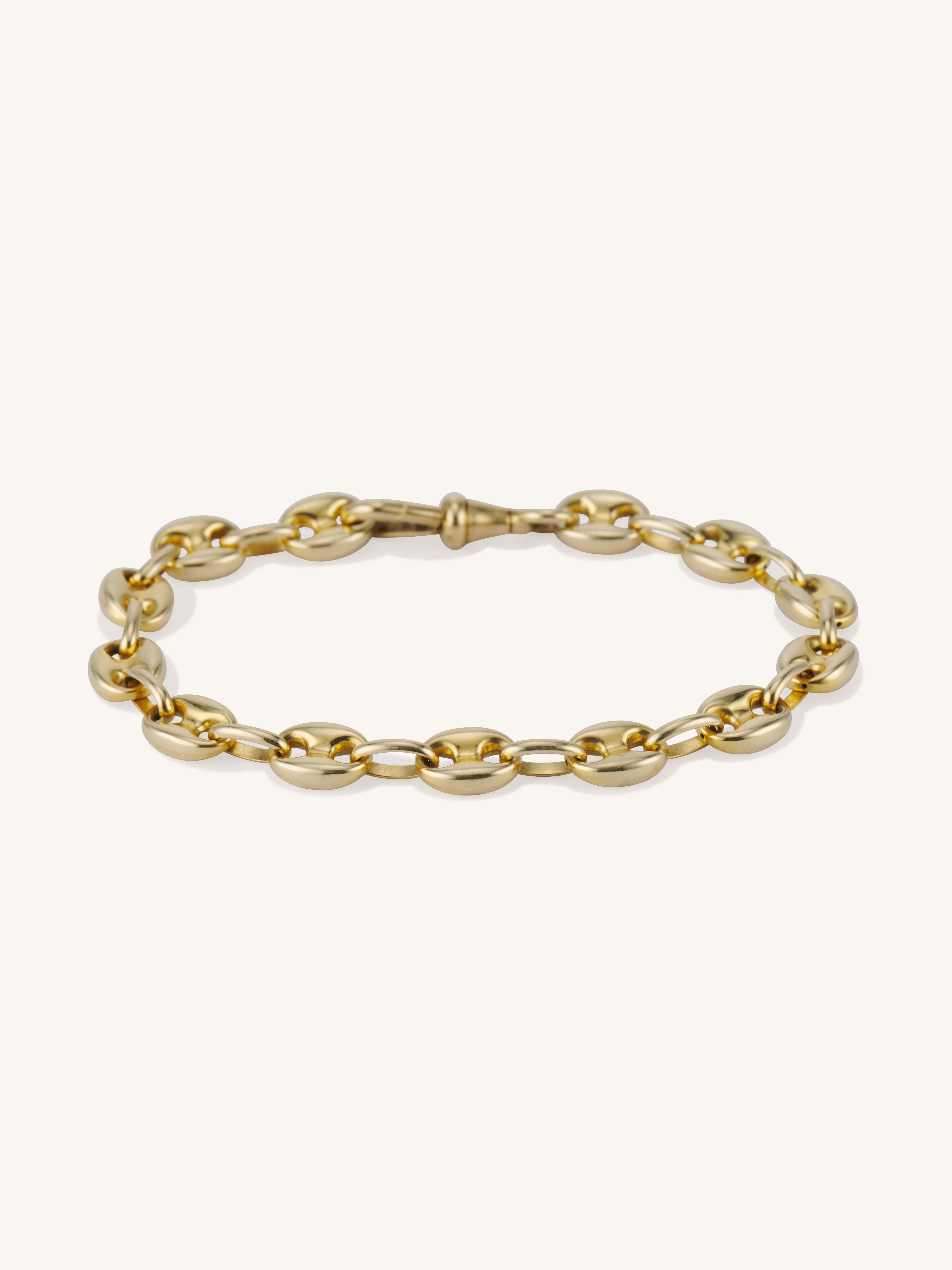 Vintage 18k Yellow Gold Mariner Link Bracelet – Erstwhile