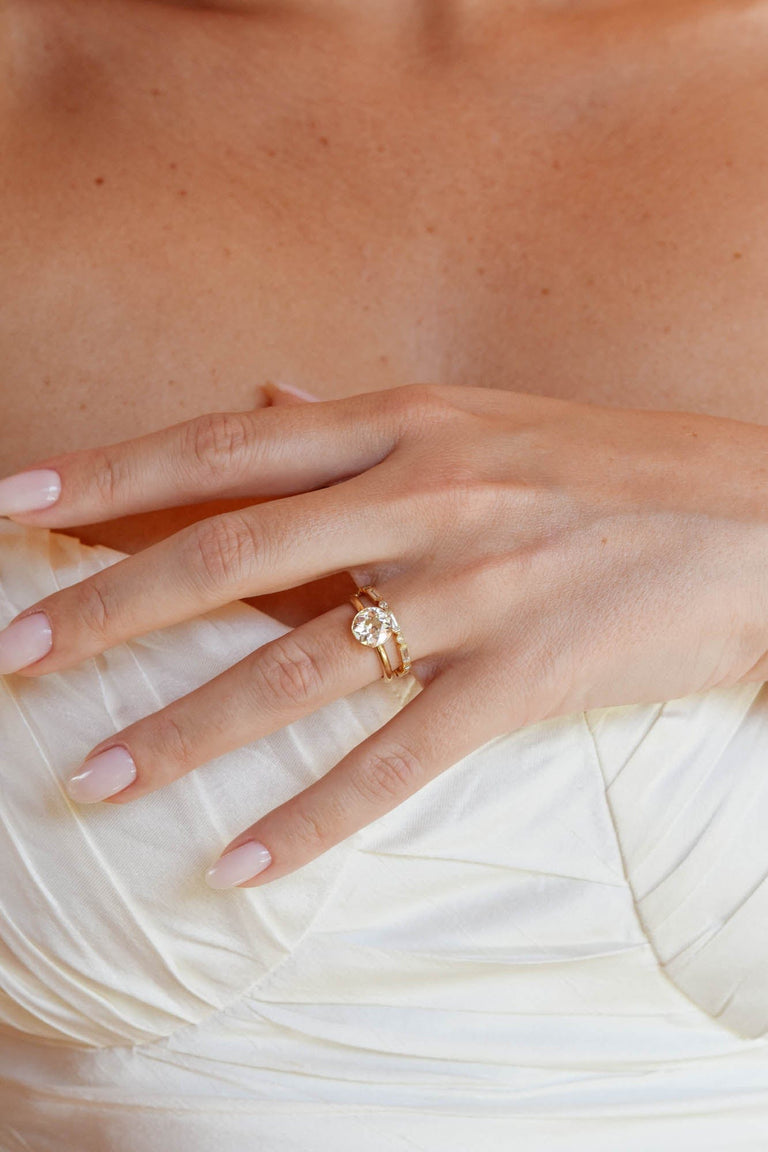 Classic Old European Cut Diamond Bezel Solitaire 1.80