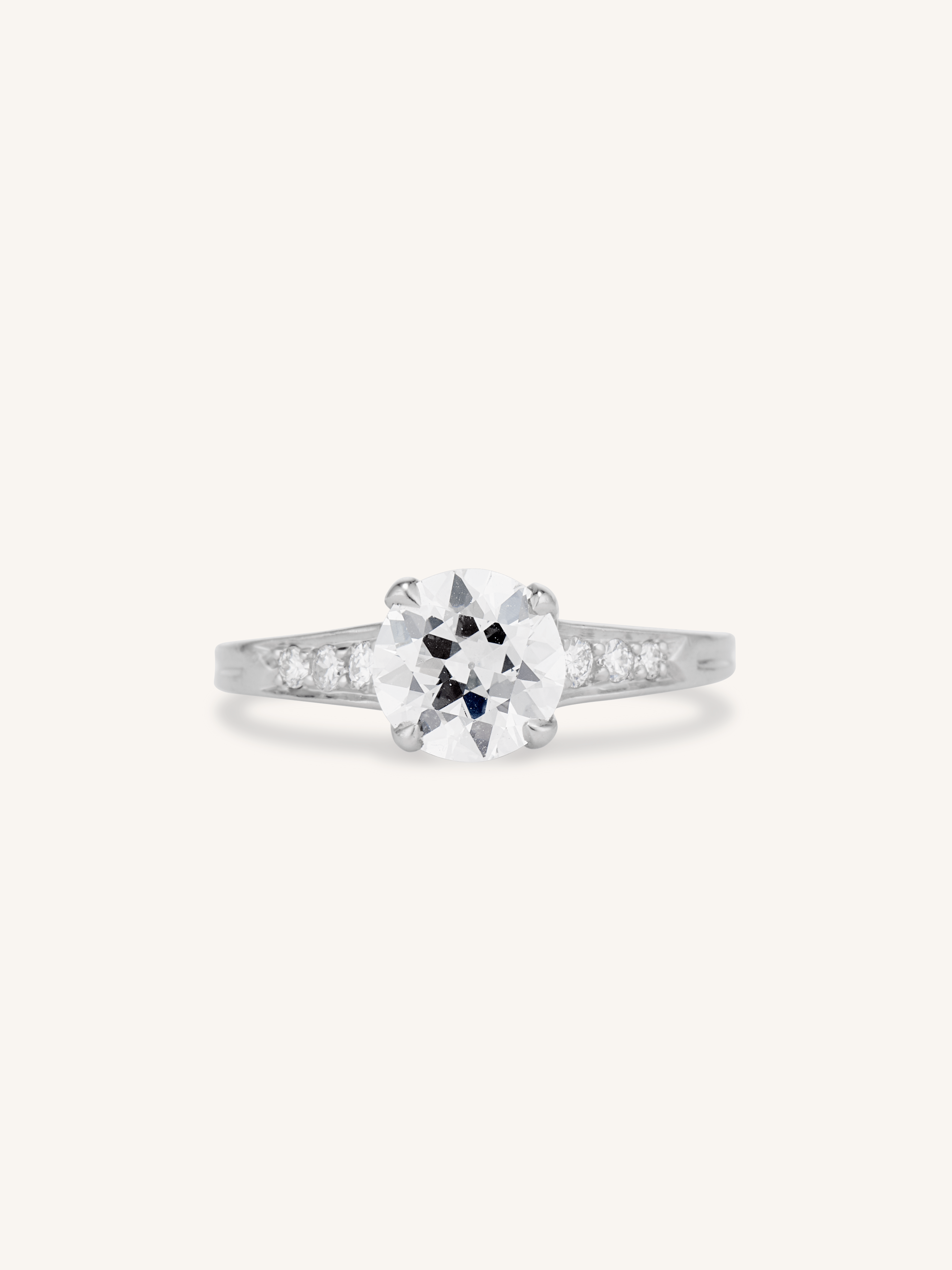 Tiffany & Co. 1.03 Carat Round Brilliant Cut Diamond Vintage