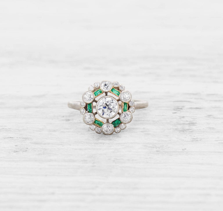 0.30 CARAT EDWARDIAN DIAMOND ENGAGEMENT RING