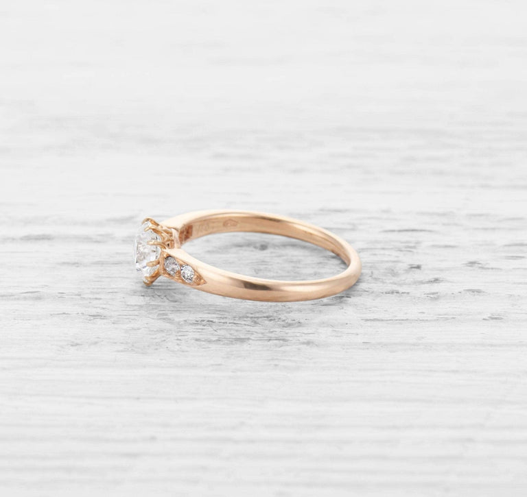 1.01 CARAT VICTORIAN DIAMOND ENGAGEMENT RING