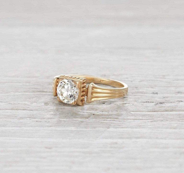 1.01 Carat Victorian Engagement Ring
