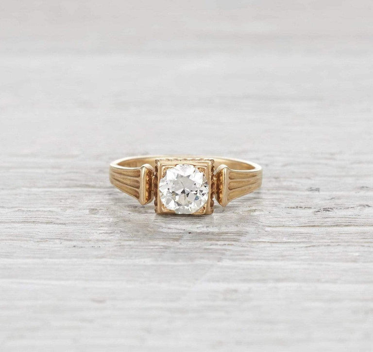 1.01 Carat Victorian Engagement Ring