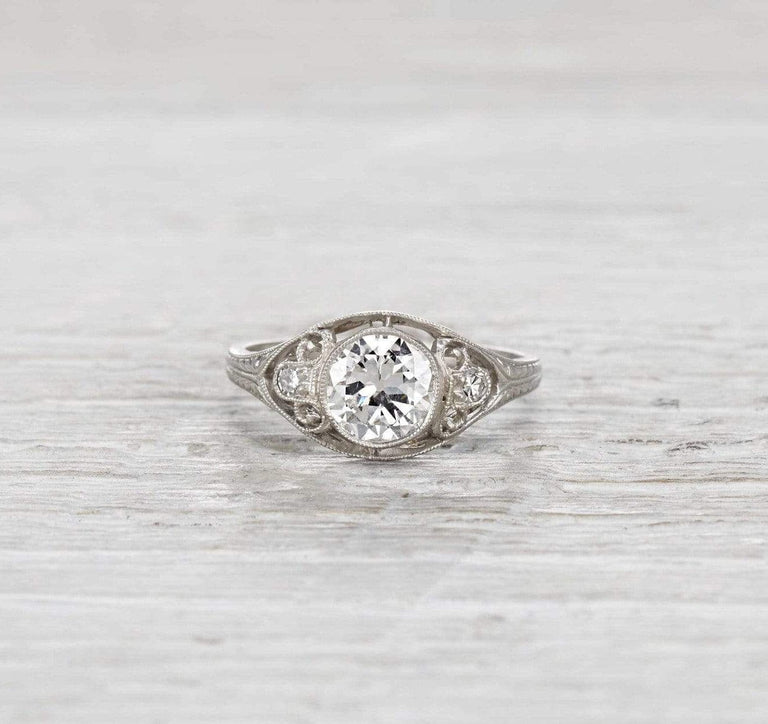 1.02 Carat Edwardian Engagement Ring