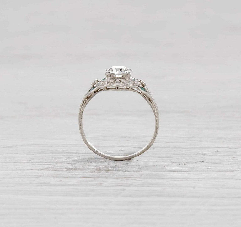 1.02 Carat Late Edwardian Engagement Ring