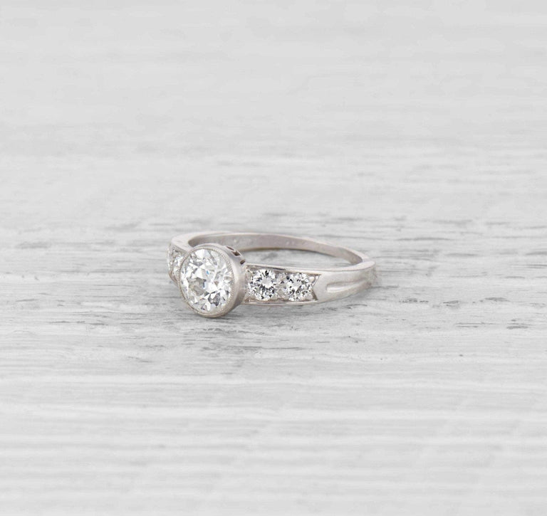 1.02 Carat Retro Tiffany & Co. Diamond Engagement Ring