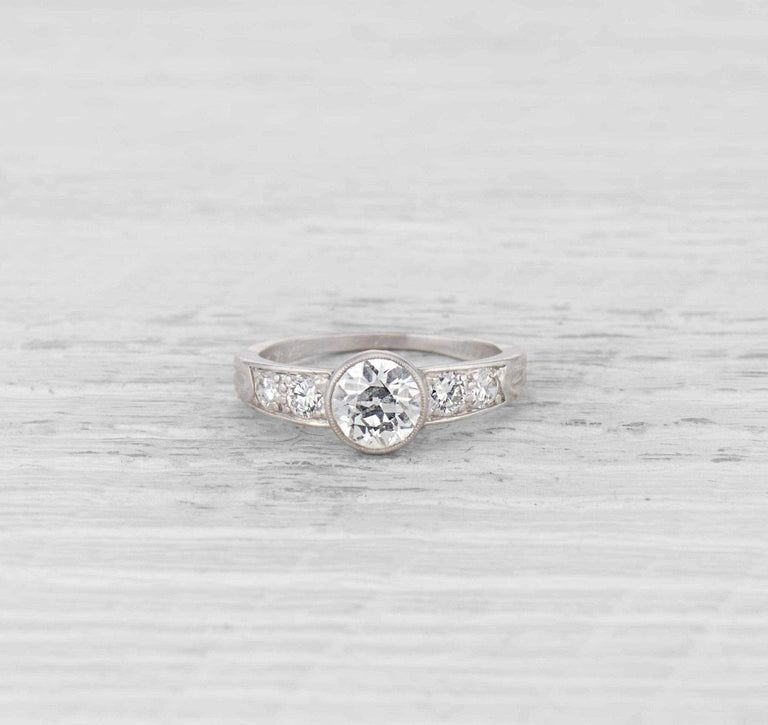 1.02 Carat Retro Tiffany & Co. Diamond Engagement Ring