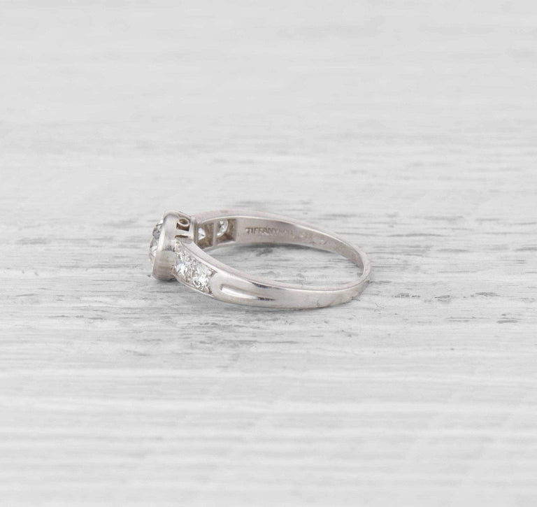 1.02 Carat Retro Tiffany & Co. Diamond Engagement Ring
