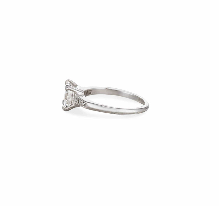 1.03 Carat Art Deco Engagement Ring