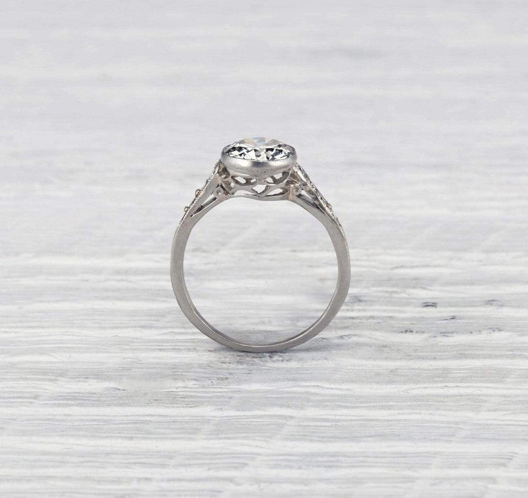 1.03 Carat Early Art Deco Diamond Engagement Ring