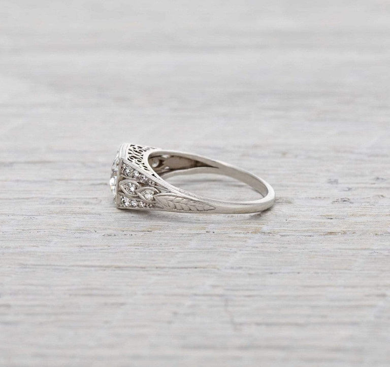 1.03 Carat Vintage Art Deco Engagement Ring