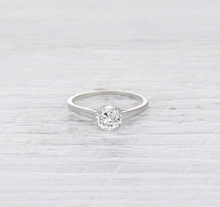 1.04 Carat Art Deco Tiffany & Co.Engagement Ring