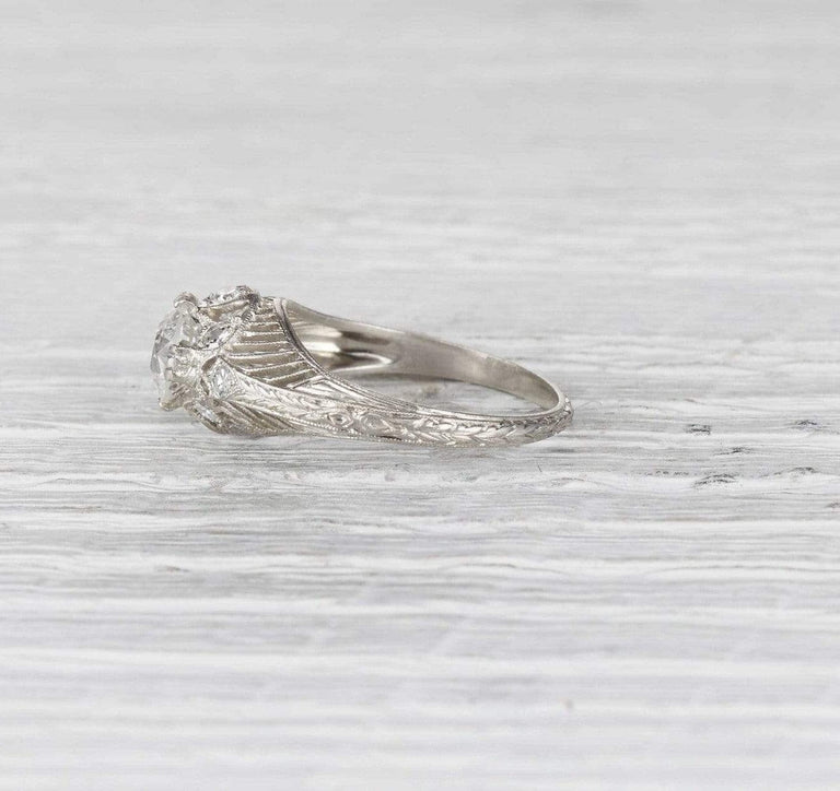 1.04 Carat Edwardian Engagement Ring