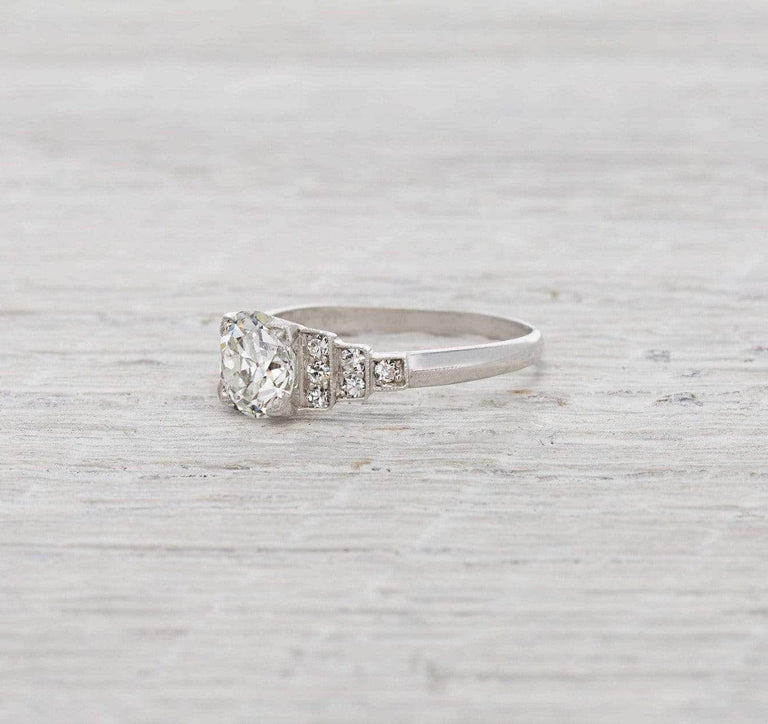 1.05 Carat Art Deco Engagement Ring