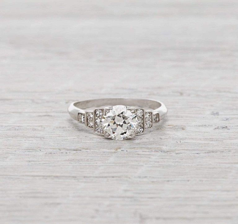 1.05 Carat Art Deco Engagement Ring