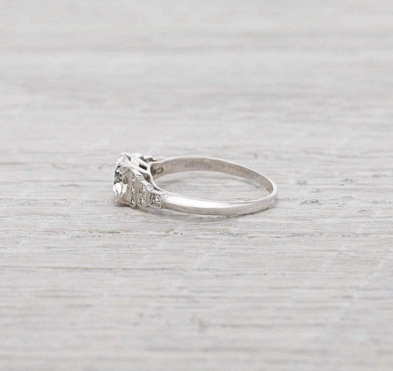1.05 Carat Art Deco Engagement Ring