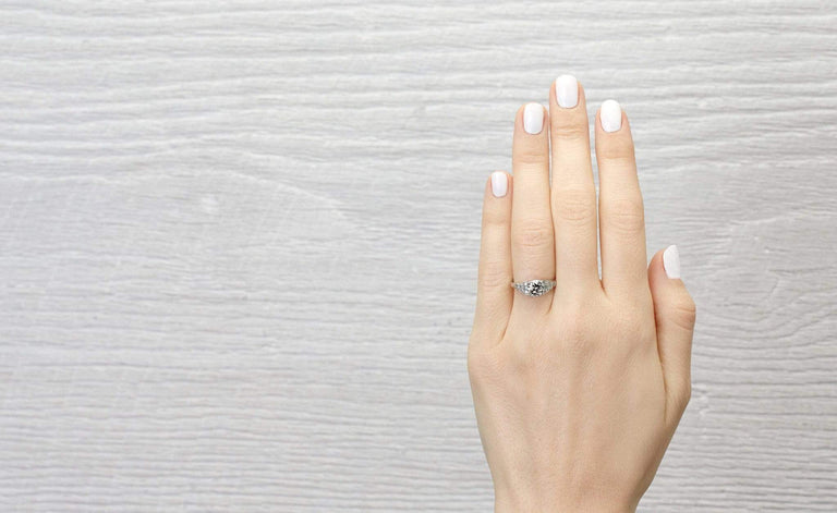 1.05 Carat Art Deco Engagement Ring