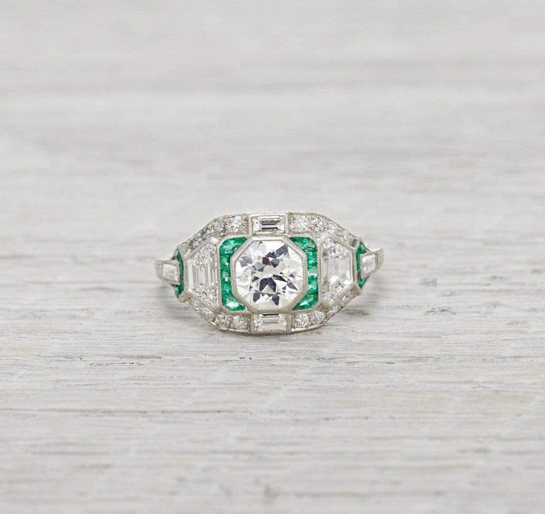 1.05 Carat Art Deco Engagement Ring