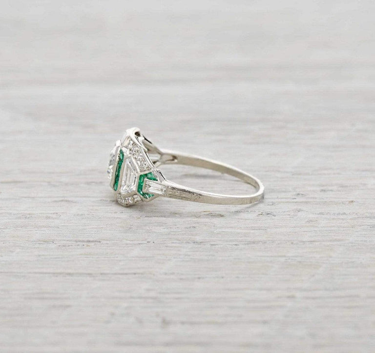 1.05 Carat Art Deco Engagement Ring