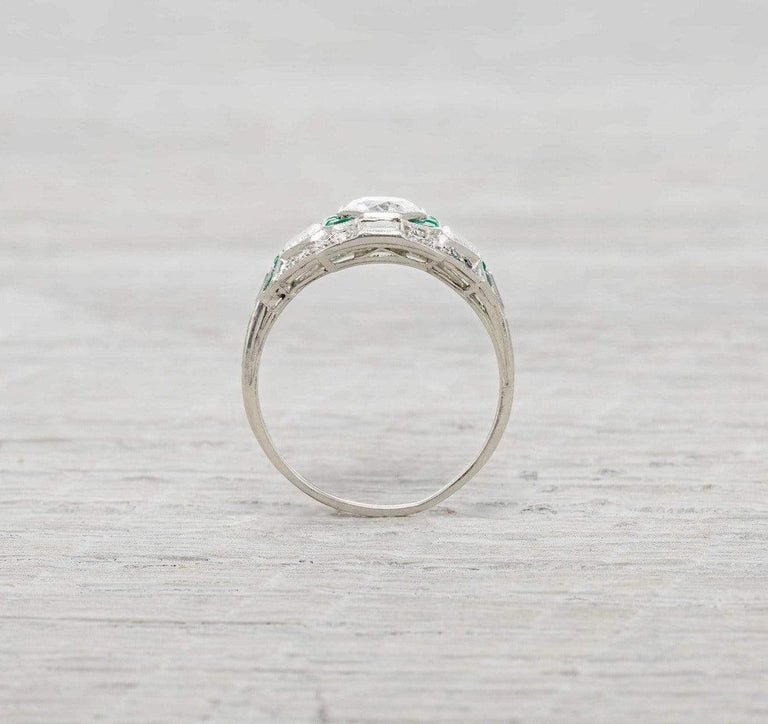 1.05 Carat Art Deco Engagement Ring