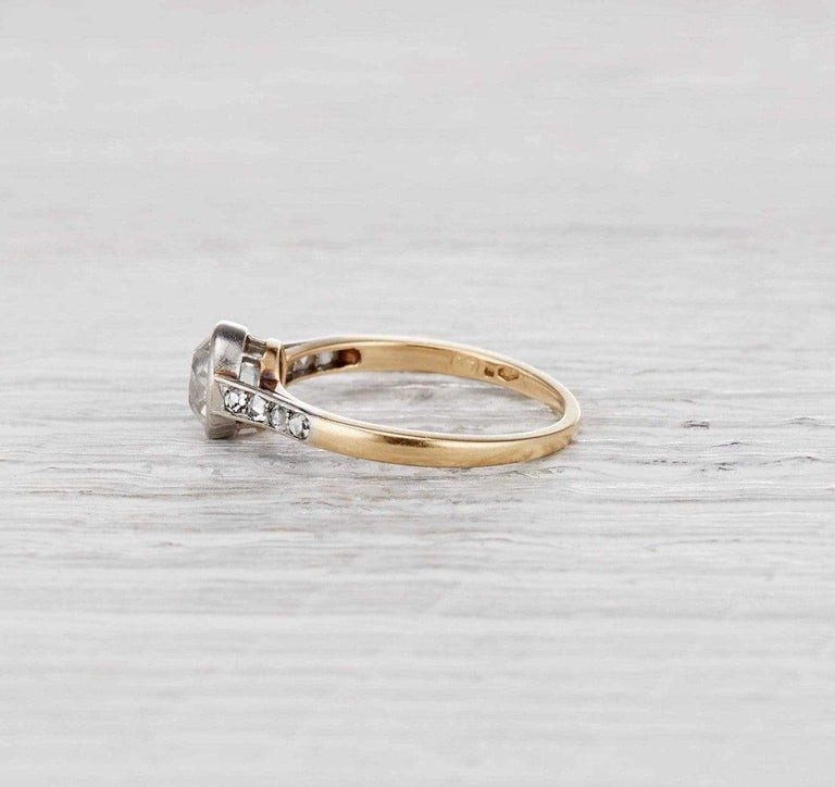1.05 Carat Late Edwardian Engagement Ring