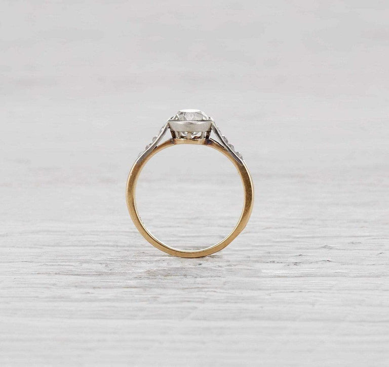 1.05 Carat Late Edwardian Engagement Ring