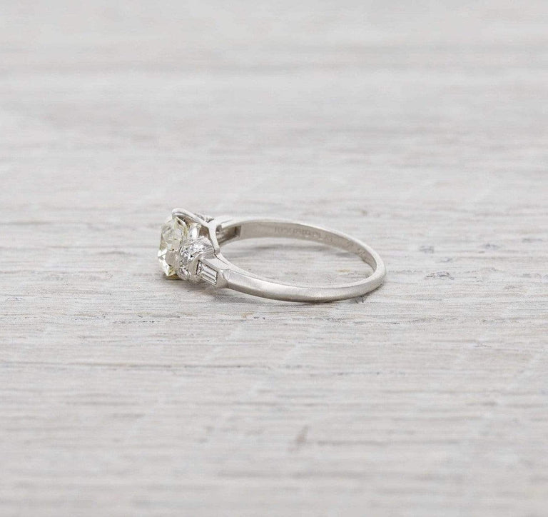 1.06 Carat Art Deco Engagement Ring