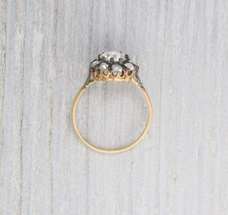 1.07 Carat Antique Victorian Engagement Ring