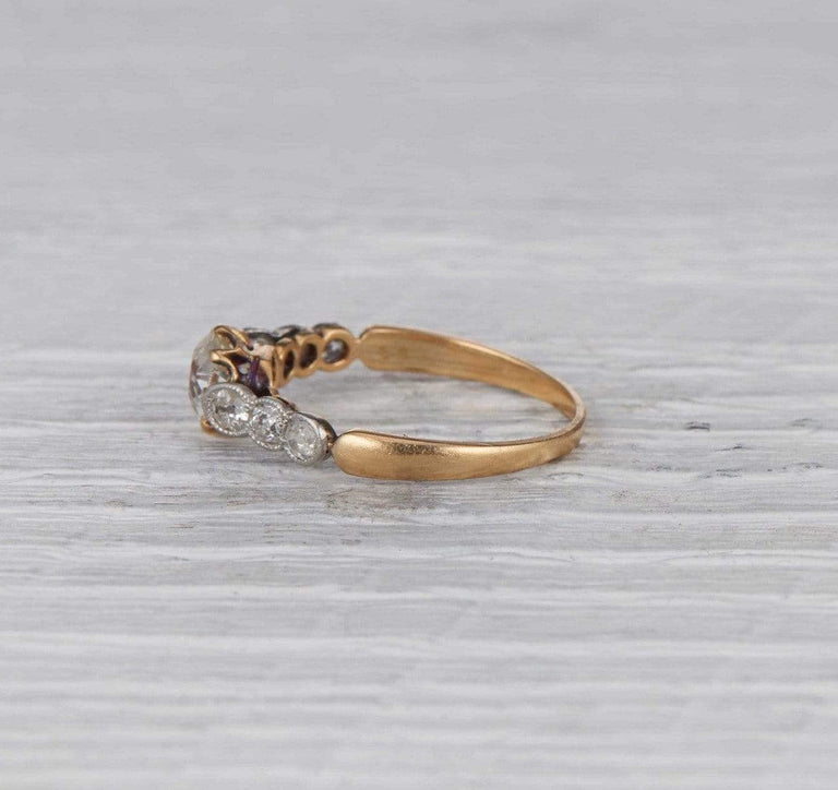 1.10 Carat Edwardian Engagement Ring