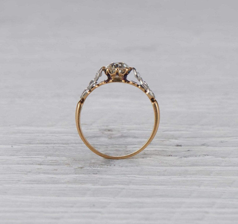 1.10 Carat Edwardian Engagement Ring