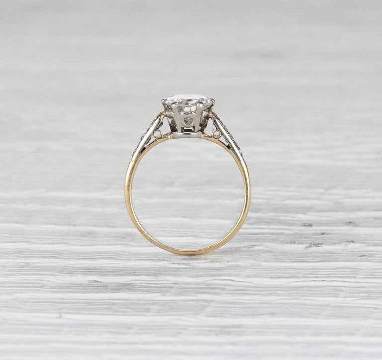 1.10 Carat Edwardian Engagement Ring