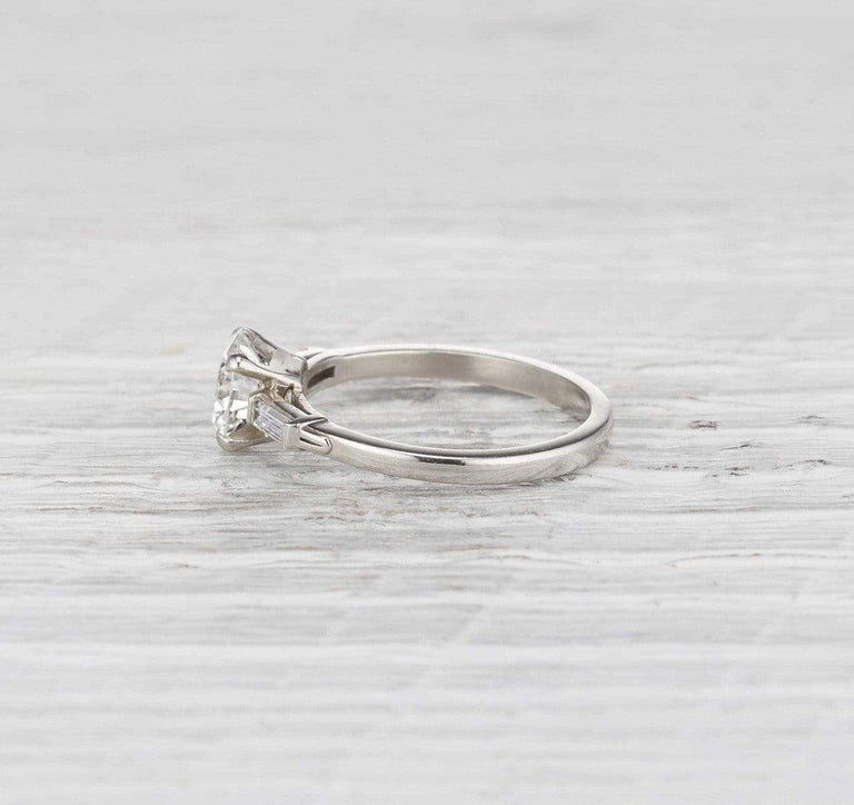 1.12 Carat Art Deco Engagement Ring