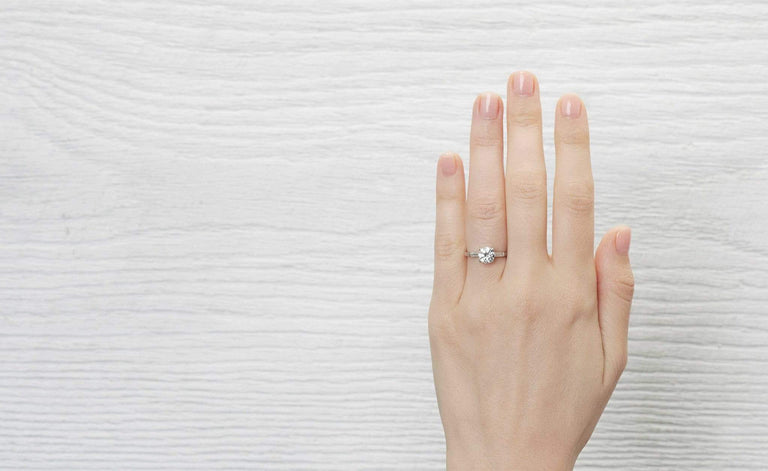 1.12 Carat Art Deco Engagement Ring