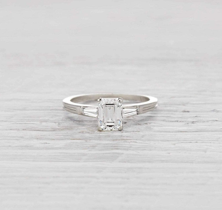 1.13 Carat Art Deco Tiffany & Co. Engagement Ring