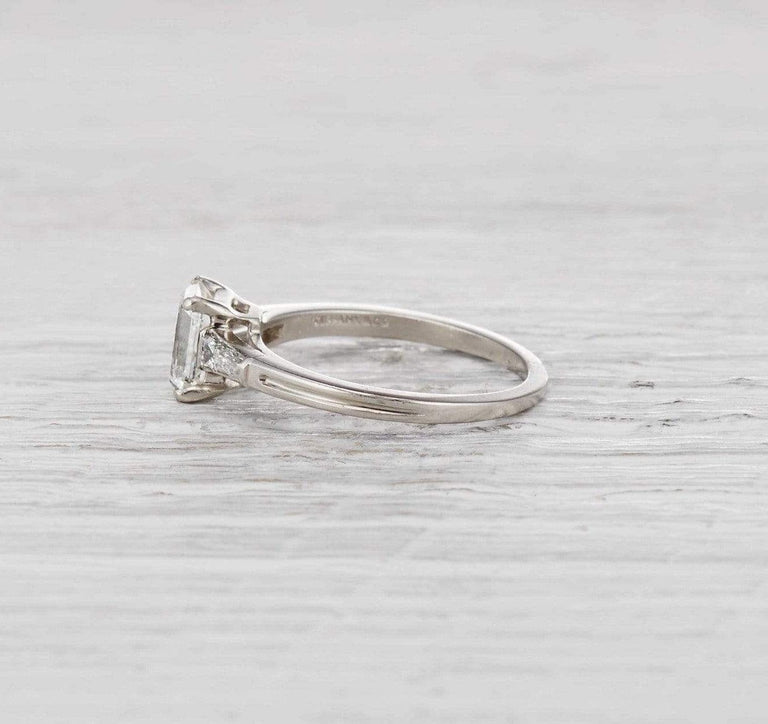 1.13 Carat Art Deco Tiffany & Co. Engagement Ring