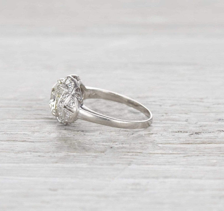 1.15 Carat Art Deco Diamond Engagement Ring