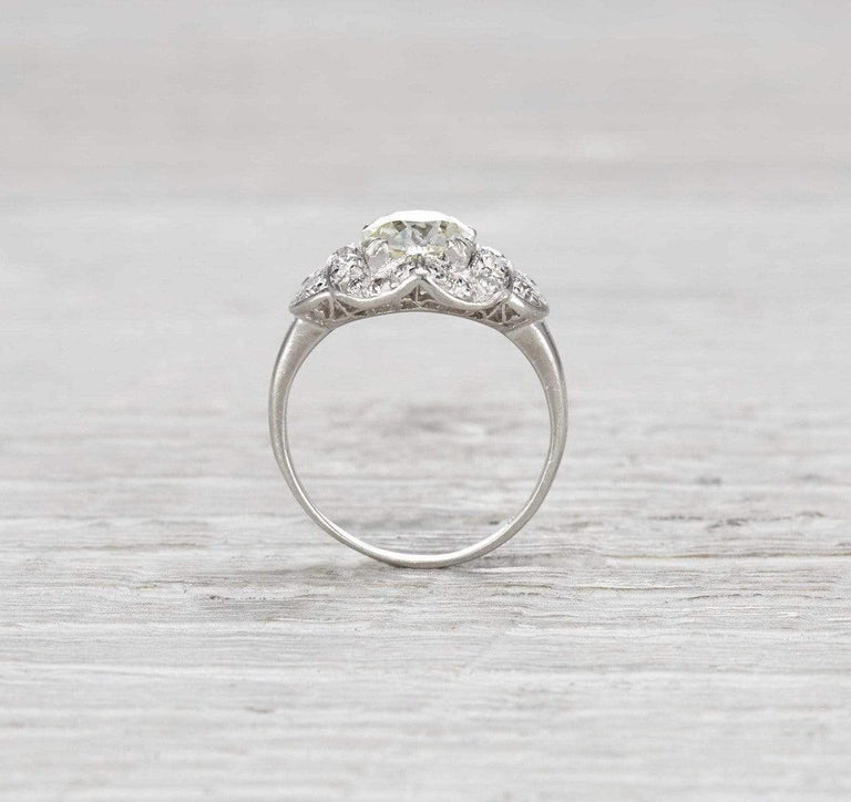 1.15 Carat Art Deco Diamond Engagement Ring