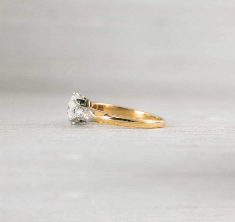 1.15 Carat Victorian Diamond Engagement Ring
