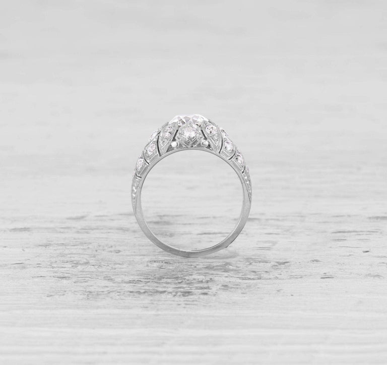 1.16 EDWARDIAN DIAMOND ENGAGEMENT RING