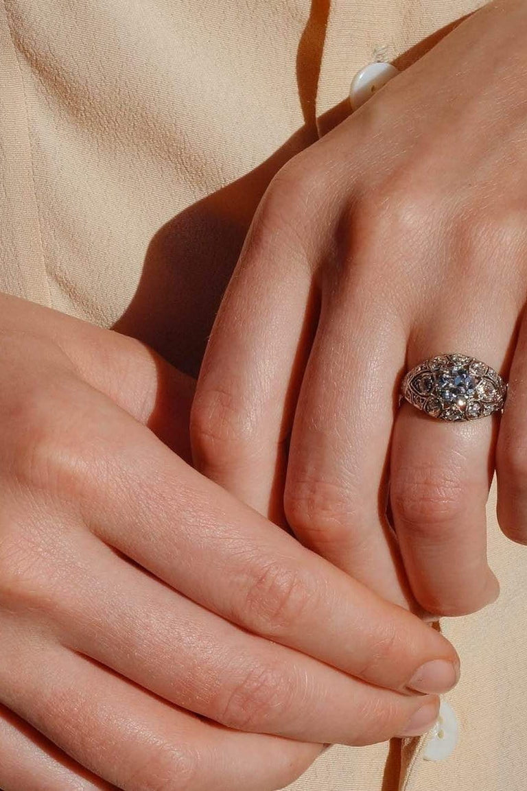 1.16 EDWARDIAN DIAMOND ENGAGEMENT RING