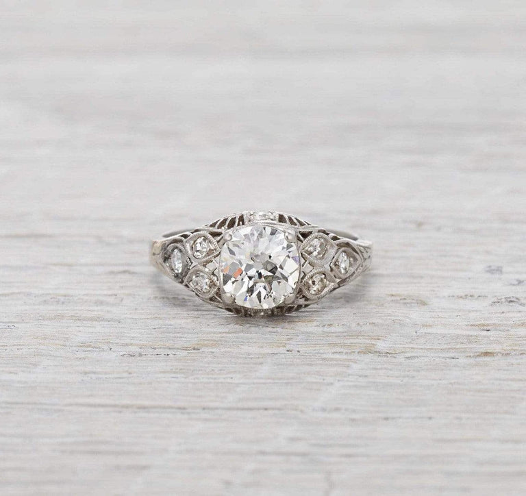 1.18 Carat Edwardian Engagement Ring