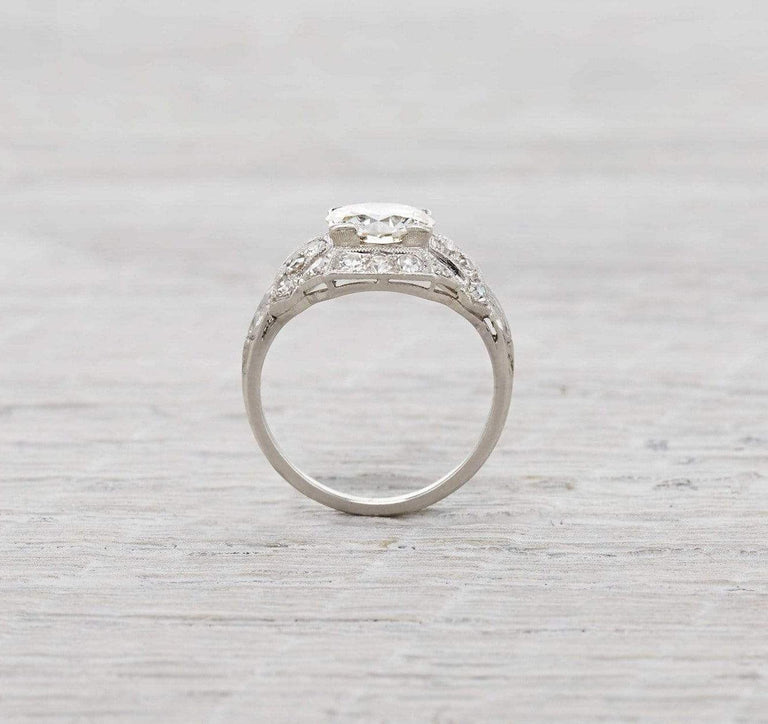 1.20 Carat Vintage Art Deco Engagement Ring