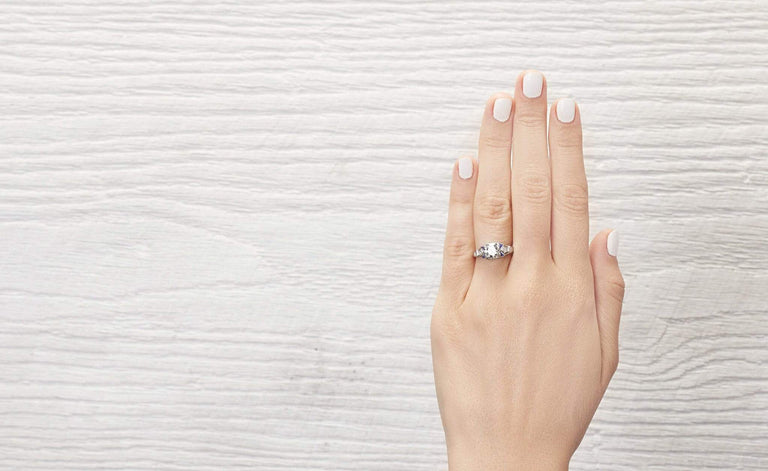 1.21 Carat Art Deco Engagement Ring