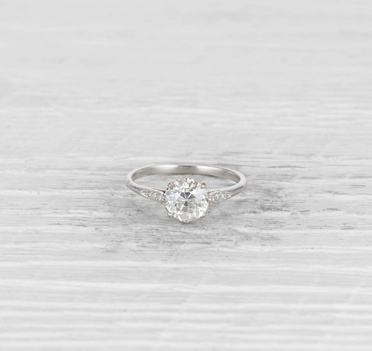 1.21 CARAT EDWARDIAN DIAMOND ENGAGEMENT RING