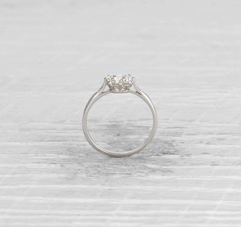 1.21 CARAT EDWARDIAN DIAMOND ENGAGEMENT RING