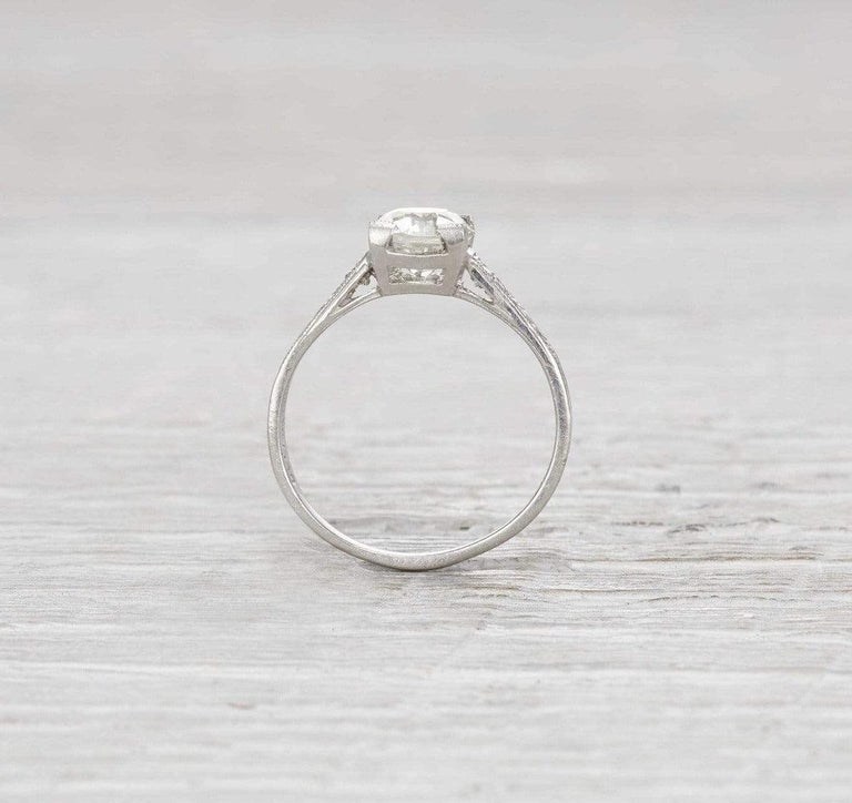 1.22 Carat Art Deco Engagement Ring